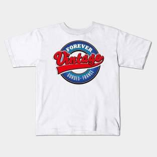 Gordes France vintage logo. Kids T-Shirt